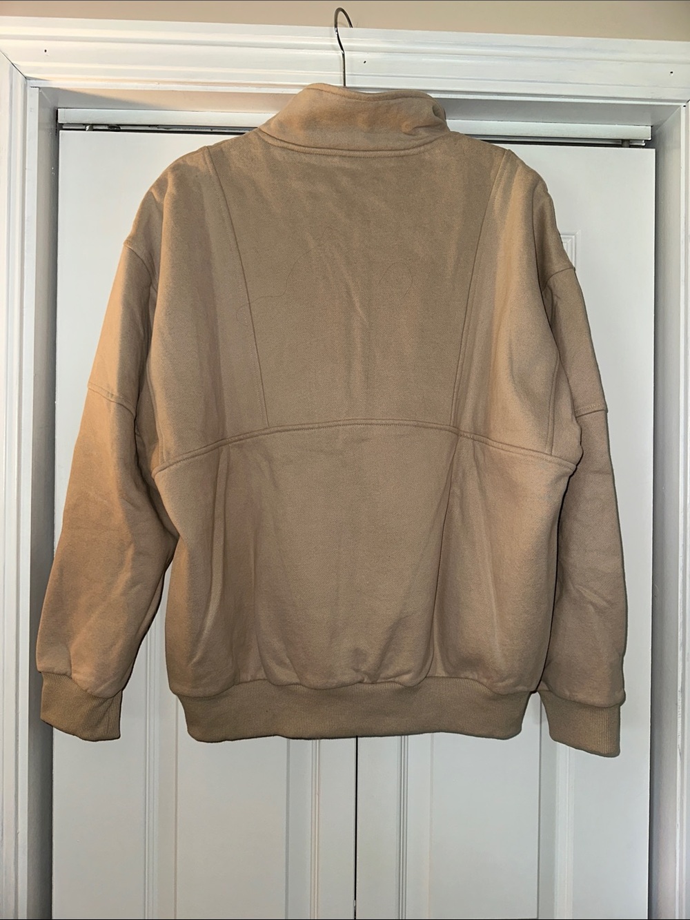 Cozy Camel Fleece Half-Zip Sweatshirt + Shorts Set - Picture 6 of 12